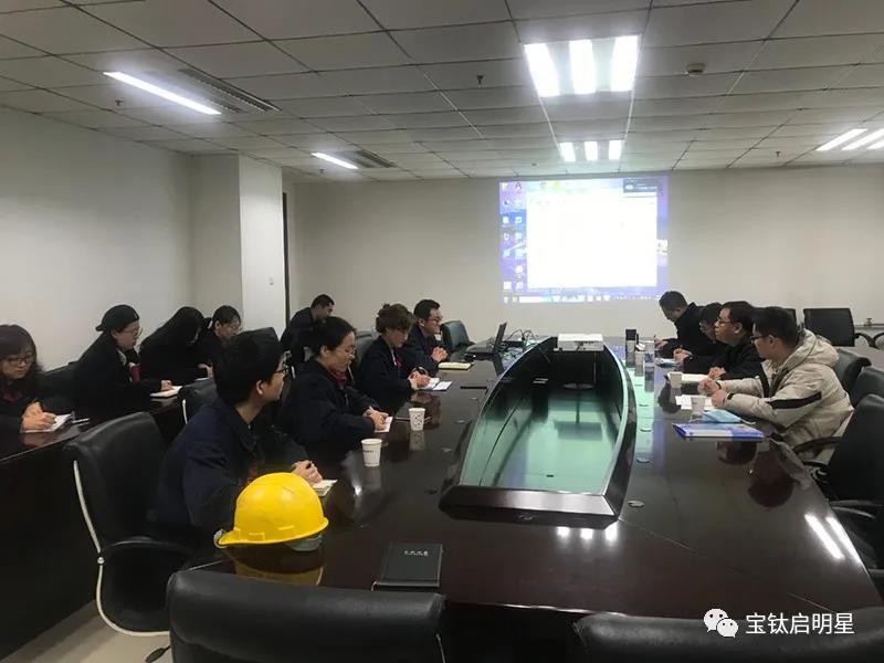 紐威閥門公司一行來(lái)寶鈦考察交流